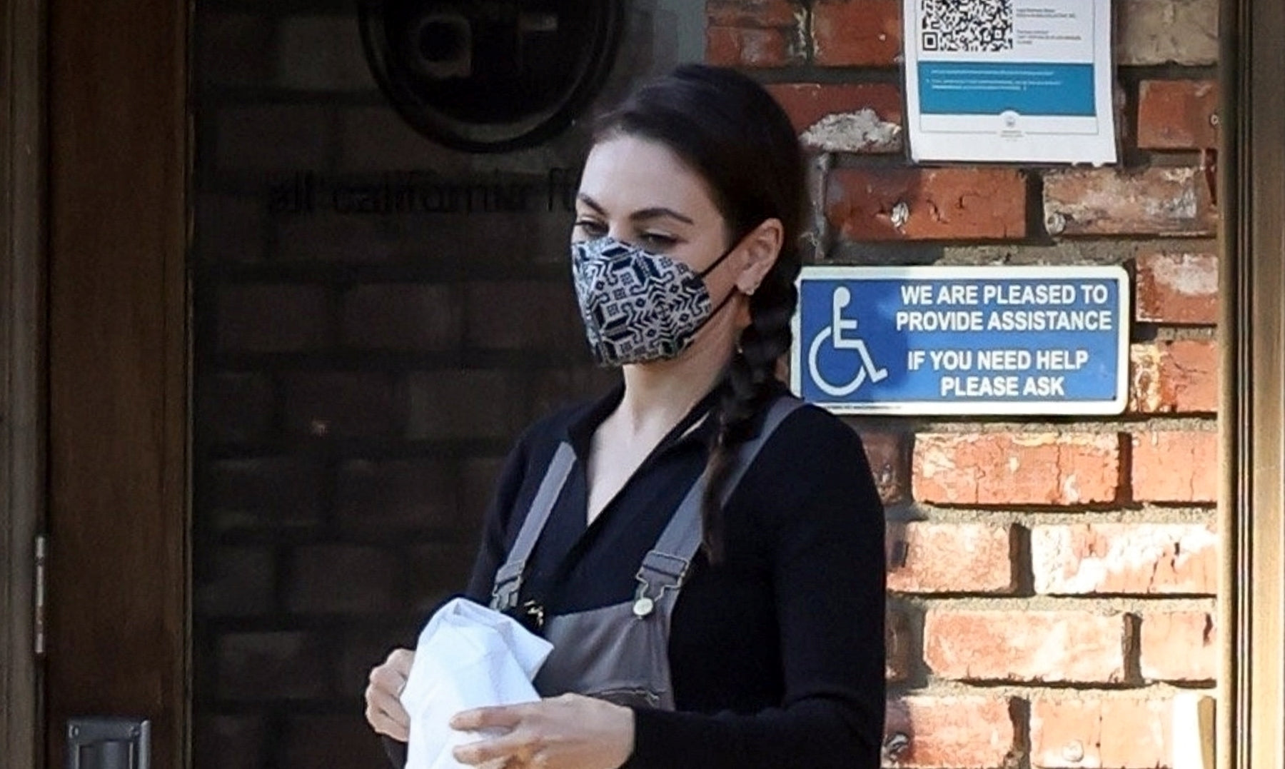 Mila Kunis sporting her LØCI White Stone Stone’s in Los Angeles.