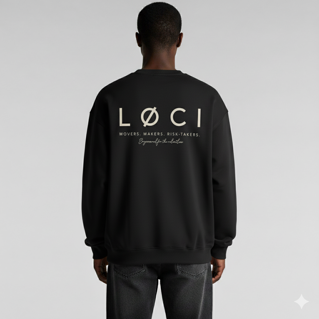 CØRE SWEATER - BLACK