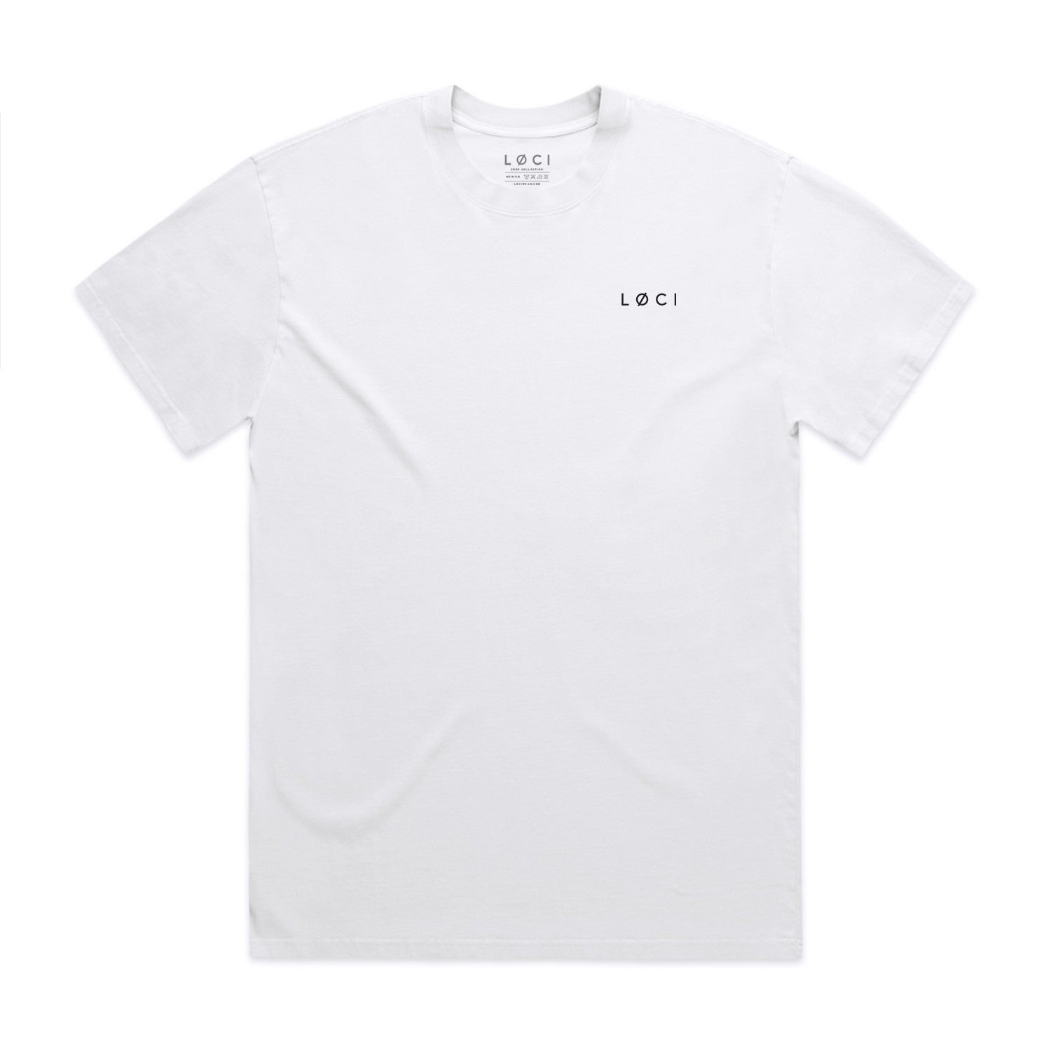 ICØN MEN'S VINTAGE-WASH T-SHIRT - WHITE