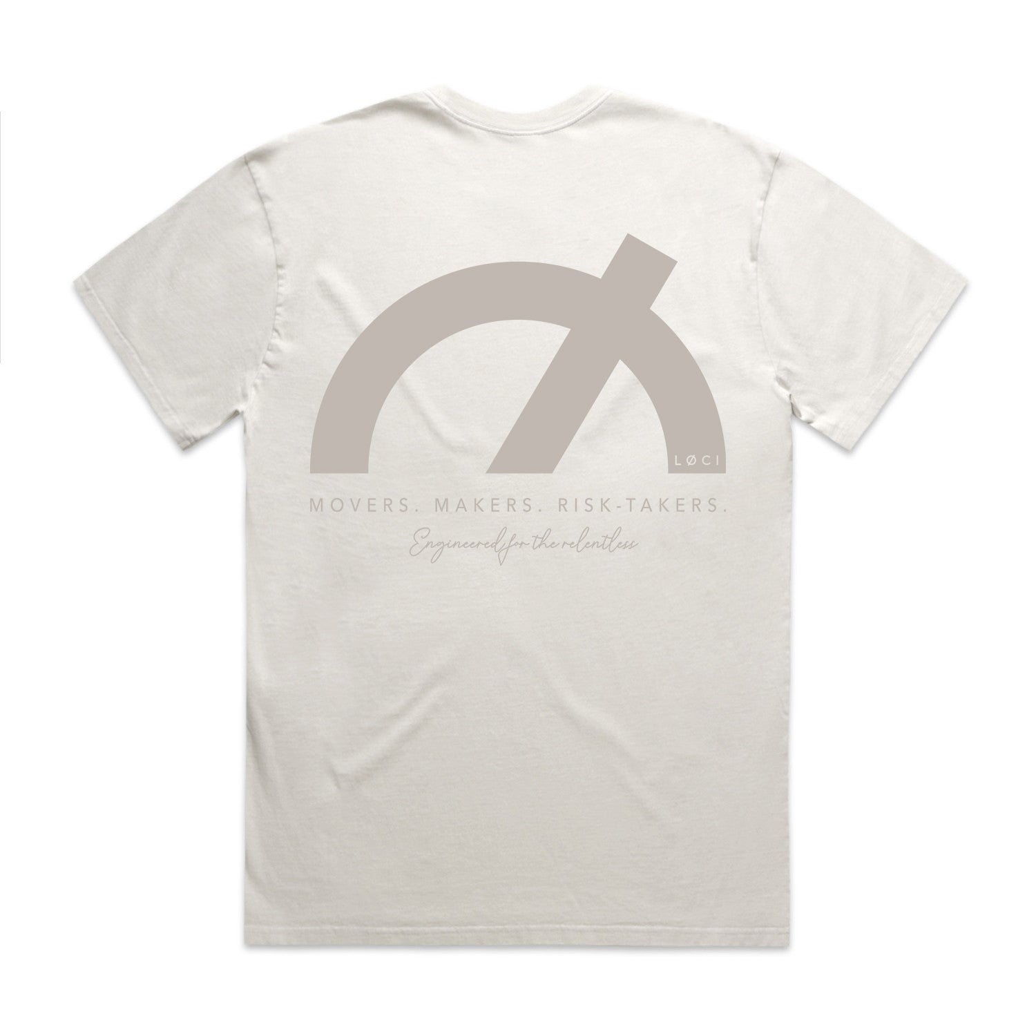 ICØN MEN'S VINTAGE-WASH T-SHIRT - BONE