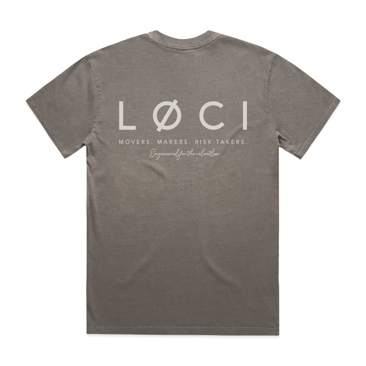 CØRE MEN'S VINTAGE-WASH T-SHIRT - GREY