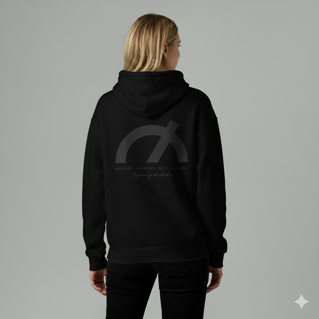 ICØN HOODIE - BLACK