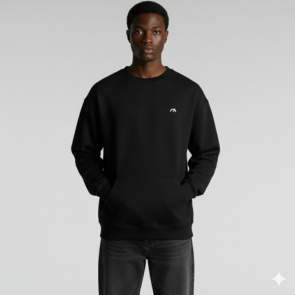 CØRE SWEATER - BLACK