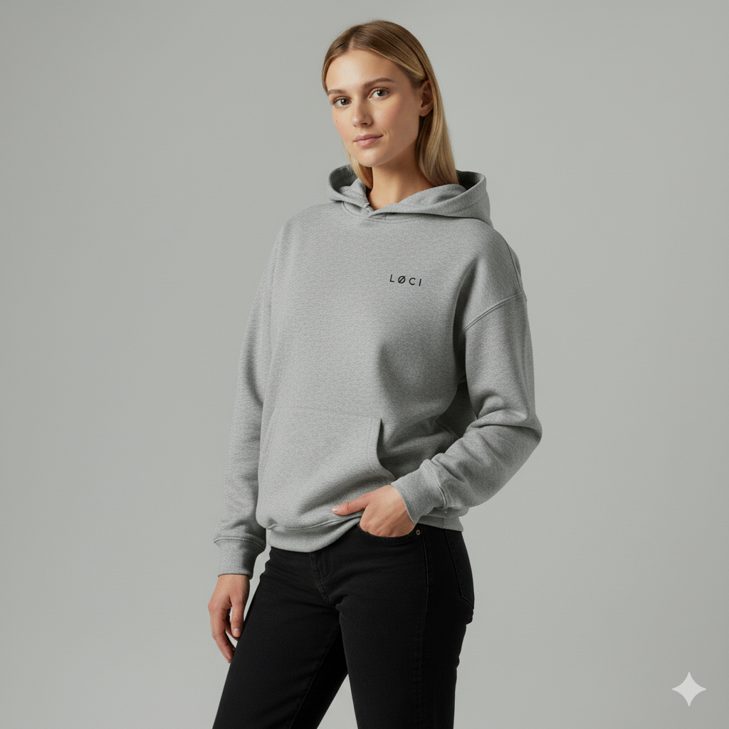 ICØN HOODIE - ATHLETIC HEATHER