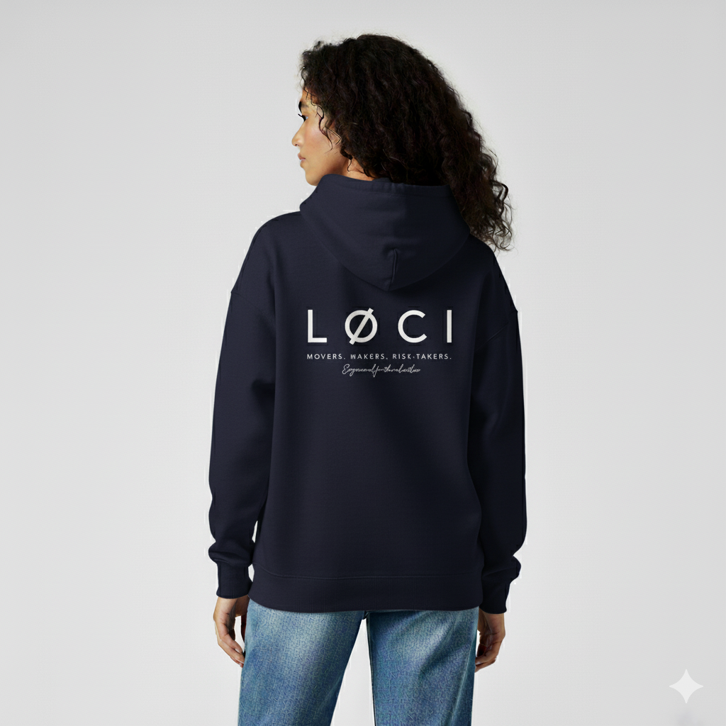 CØRE HOODIE - INK BLUE