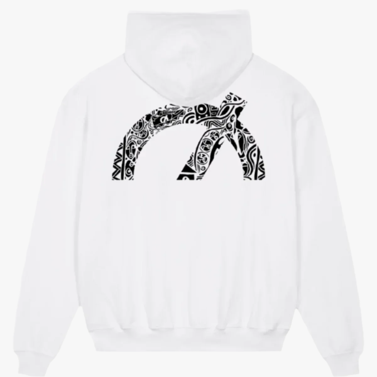 Laolu Senbanjo x LØCI White Unisex Hoodie