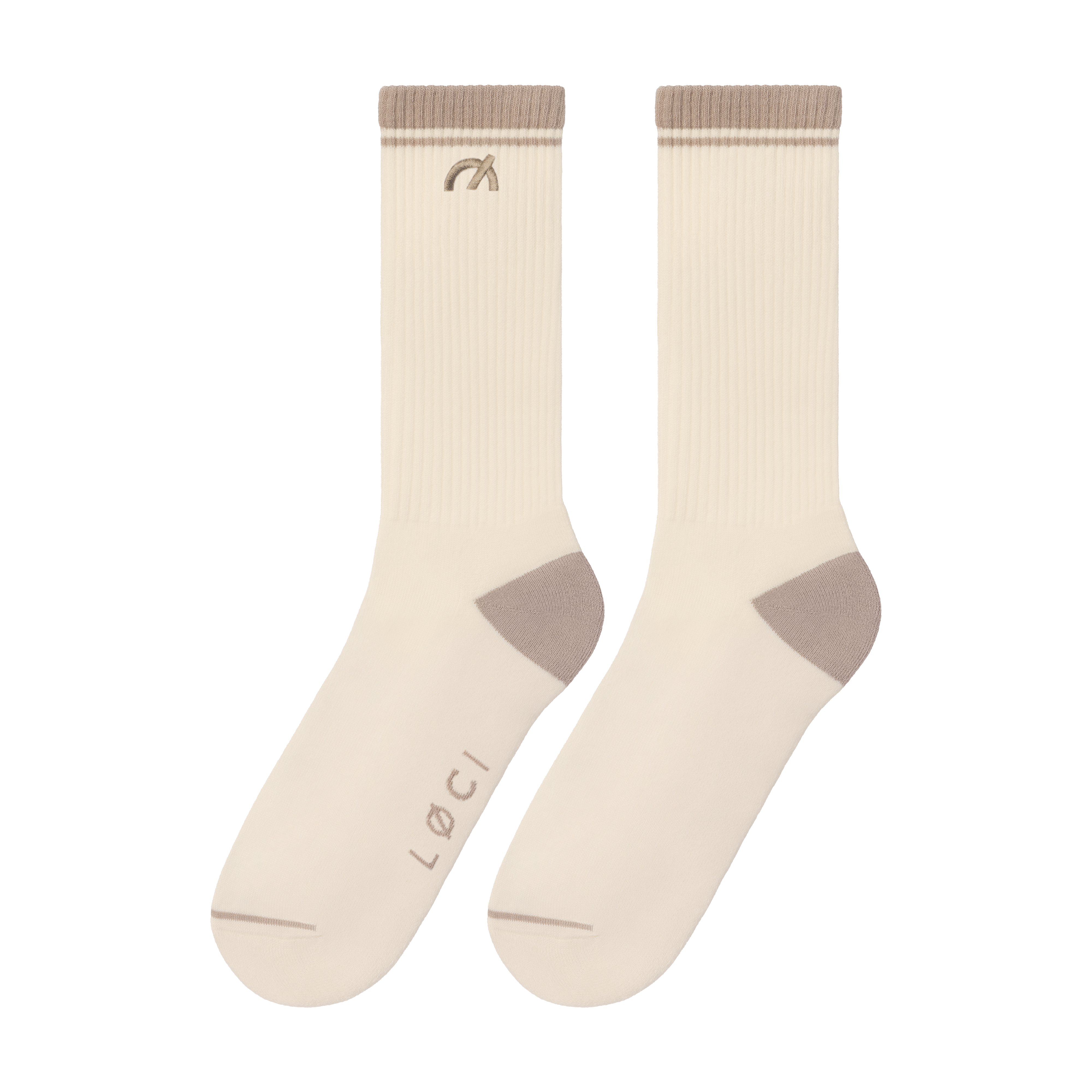 Stripe Cushioned Crew Socks