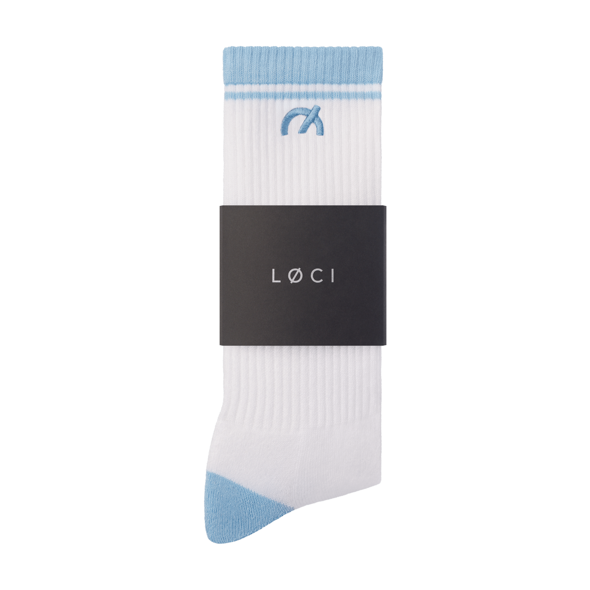 Stripe Cushioned Crew Socks - LØCI US