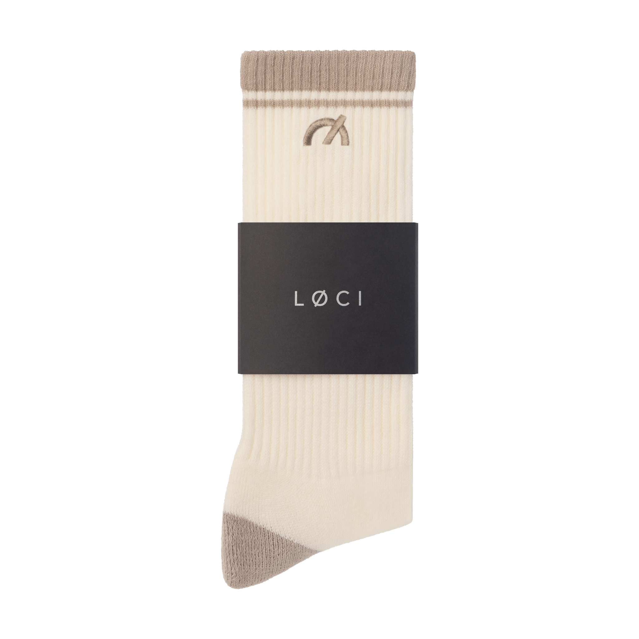 Stripe Cushioned Crew Socks - LØCI US